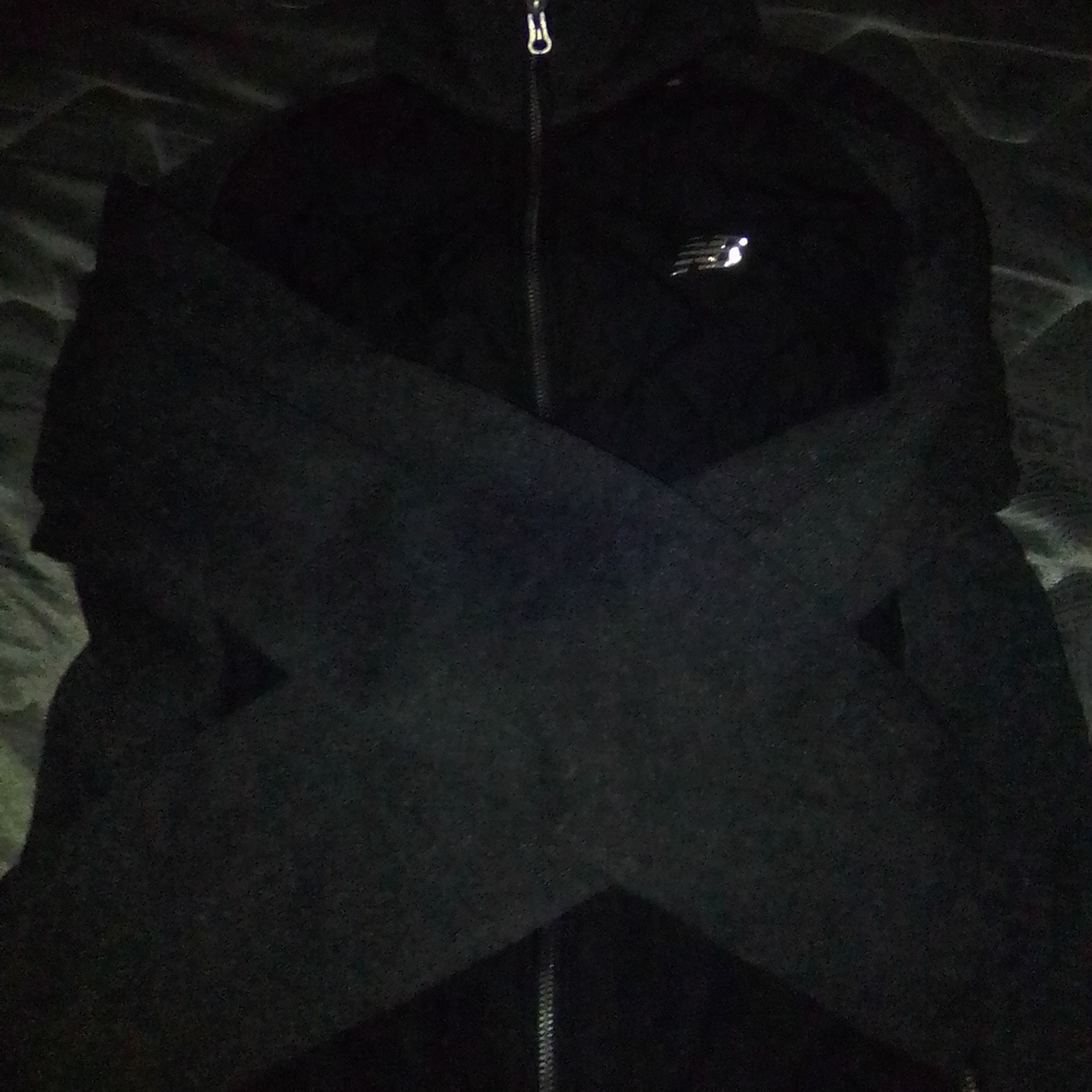 New Balance Black Bomber Jacket
